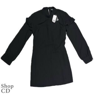 NWT Forever 21 Black Long Sleeve Mini Dress